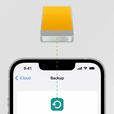 iPhone备份到外部存储设备